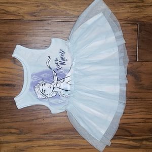 Girls Frozen Tutu Tank size 4
